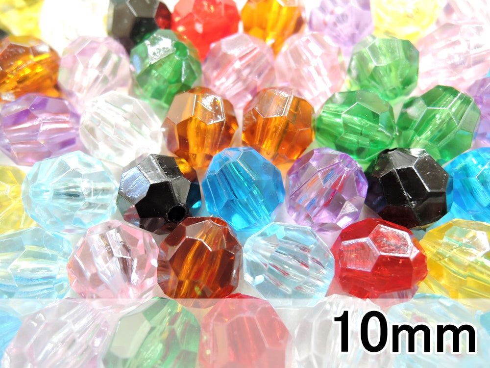 171 アクリルビーズ(10mm/約50個入)【11色】 – 手芸マキ