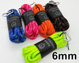 アウトドアロープ (6mm) 11色