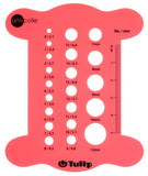 あみ針ゲージ 糸巻き 6色
