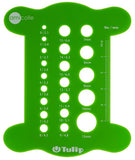 あみ針ゲージ 糸巻き 6色