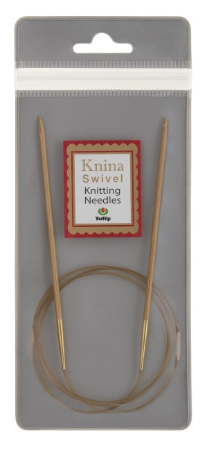 ニーナ スイベル ニッティング ニードルズ 竹輪針 100cm