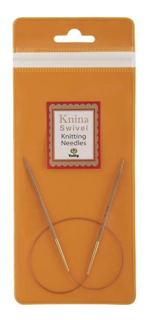 ニーナ スイベル ニッティング ニードルズ 竹輪針 40cm