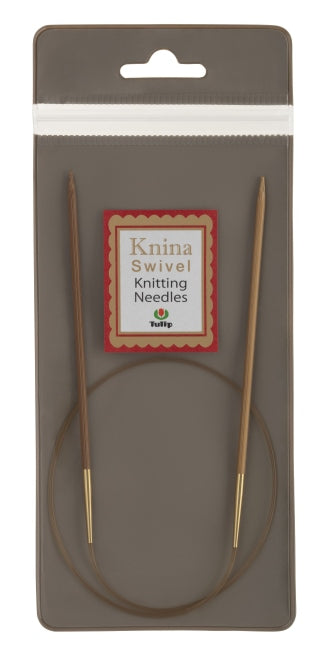 ニーナ スイベル ニッティング ニードルズ 竹輪針 60cm