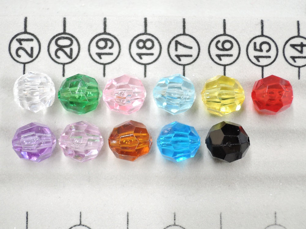 171 アクリルビーズ(10mm/約50個入)【11色】 – 手芸マキ