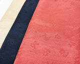 ☆特価品☆ グログランシャンタンジャガード 【花柄】(3色)