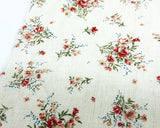 花柄プリント生地 (2色)【30cm以上10cm単位】