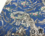 花柄プリント生地 (5色)【30cm以上10cm単位】