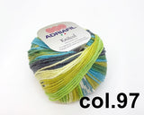 【レターパックプラス発送不可】イタリア毛糸 KNITCOL(ﾆｯﾄｺﾙ)【5色】