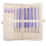 TEM-001 エティモムラサキ クッショングリップ付きかぎ針セット