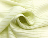 ☆特価品☆ オーガンジー(ストライプ柄／ミントグリーン)【30cm以上10cm単位】