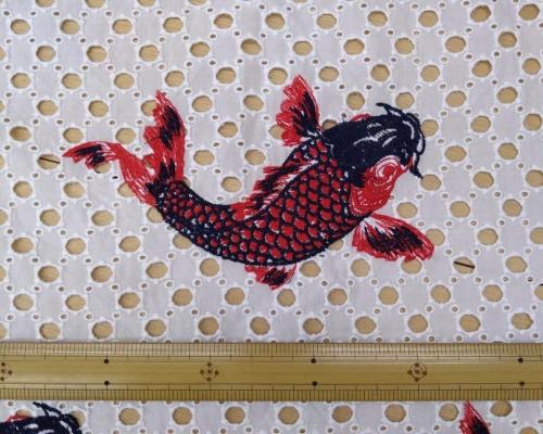 鯉　レア　刺繍　スカート　ヴィンテージ　日本 線描き刺繍スカート | ノエラ・ショップニュース | 広島PARCO