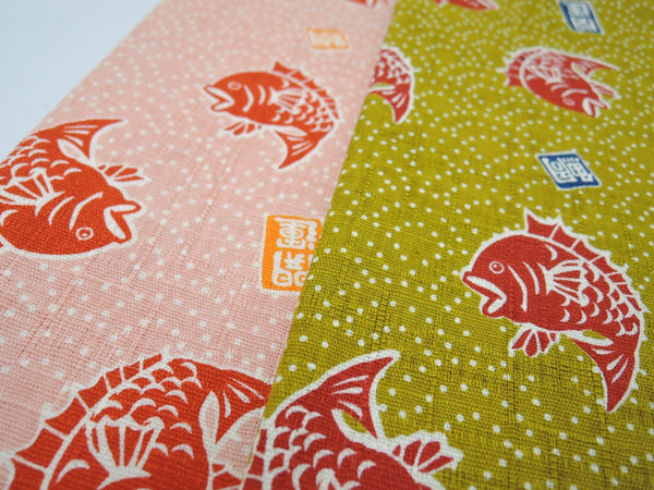 和柄サザンクロス(鯛柄) 【2色】【30cm以上10cm単位】 – 手芸マキ